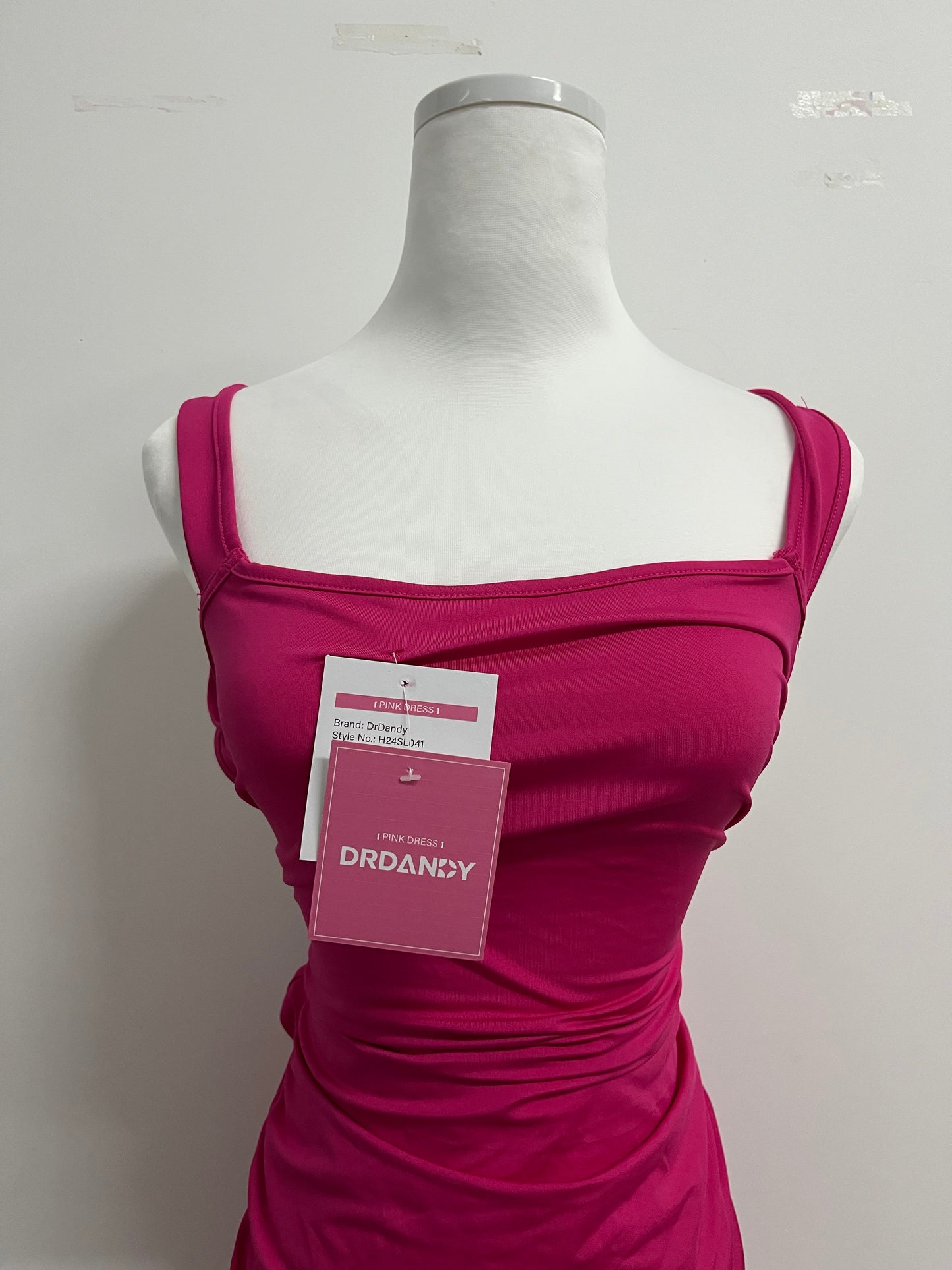 DRDANDY Women Sexy Dress Sleeveless Bodycon Mini Tank Going Out Dress for Club Party Date Night