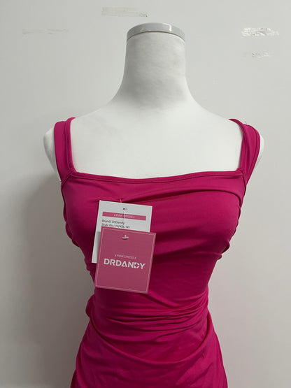DRDANDY Women Sexy Dress Sleeveless Bodycon Mini Tank Going Out Dress for Club Party Date Night
