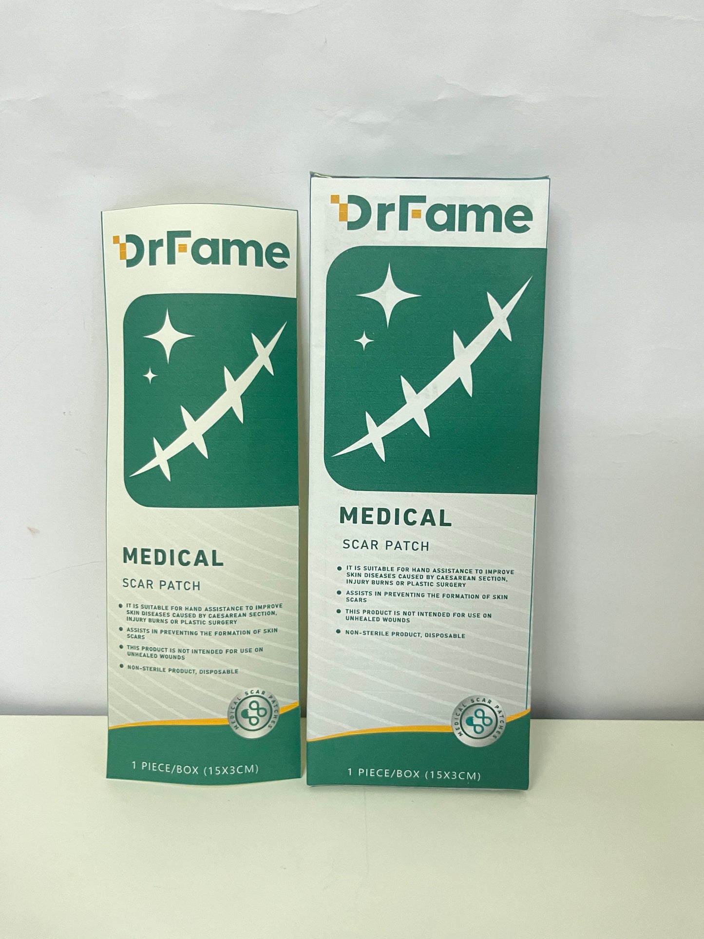 DrFame Medical Scar Patch 15×3CM Large Size Post-Operative Scar Care A Gentle & Reliable Repair Choice