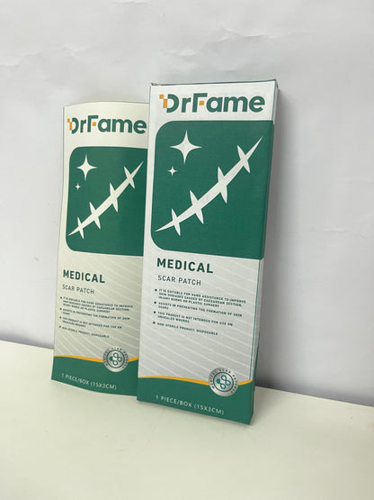 DrFame Medical Scar Patch 15×3CM Large Size Post-Operative Scar Care A Gentle & Reliable Repair Choice