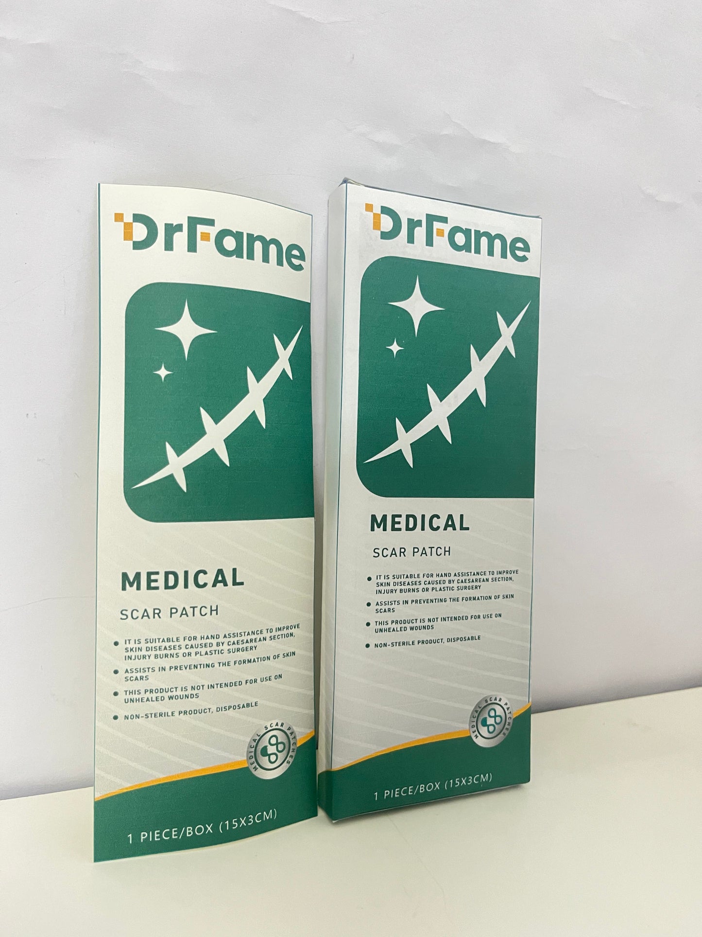 DrFame Medical Scar Patch 15×3CM Large Size Post-Operative Scar Care A Gentle & Reliable Repair Choice