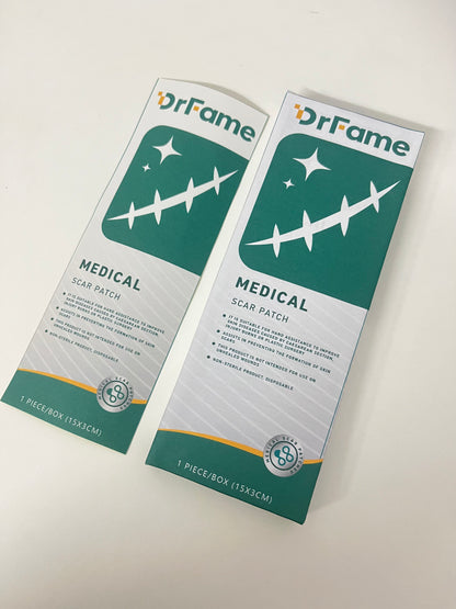 DrFame Medical Scar Patch 15×3CM Large Size Post-Operative Scar Care A Gentle & Reliable Repair Choice