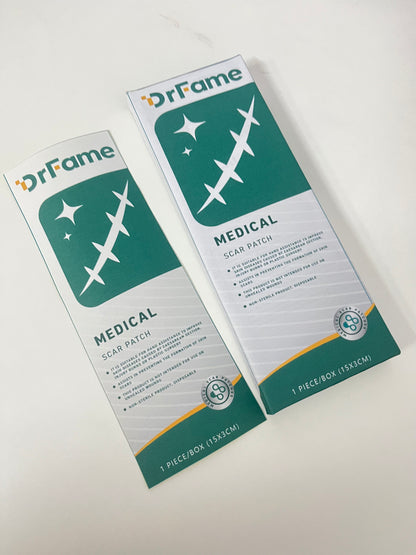 DrFame Medical Scar Patch 15×3CM Large Size Post-Operative Scar Care A Gentle & Reliable Repair Choice