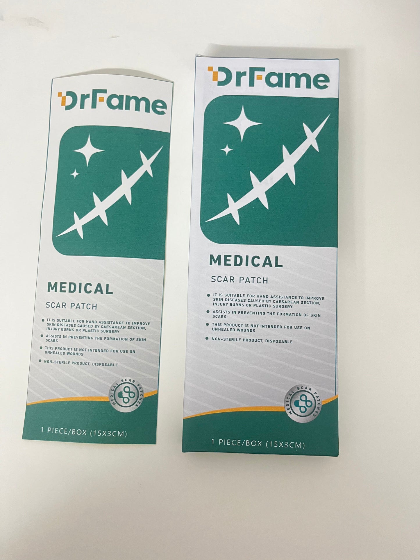 DrFame Medical Scar Patch 15×3CM Large Size Post-Operative Scar Care A Gentle & Reliable Repair Choice