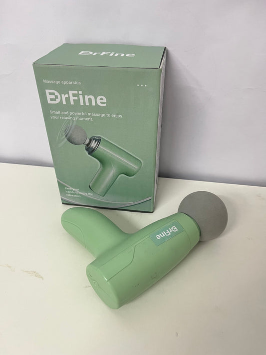 DrFine Green Portable Massage Apparatus - USB Rechargeable Electric Massager for Targeted Muscle Relief (Neck, Shoulders, Back)