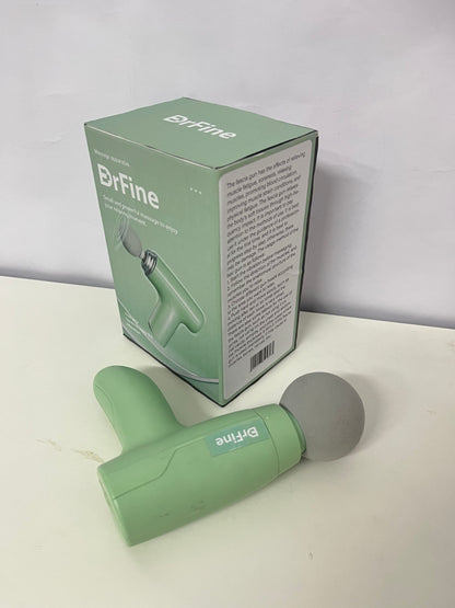 DrFine Green Portable Massage Apparatus - USB Rechargeable Electric Massager for Targeted Muscle Relief (Neck, Shoulders, Back)