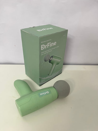 DrFine Green Portable Massage Apparatus - USB Rechargeable Electric Massager for Targeted Muscle Relief (Neck, Shoulders, Back)