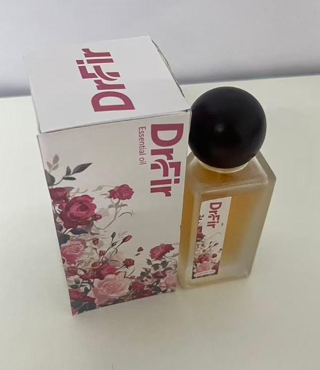 DrFir Natural Plant Essential Oil, Rose-Scented Plant Extract Aromatherapy Oil, Multi-Scenario Applicable Exquisite Fragrance Oil