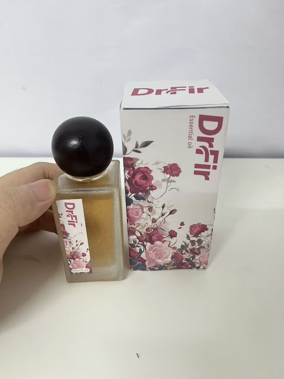 DrFir Natural Plant Essential Oil, Rose-Scented Plant Extract Aromatherapy Oil, Multi-Scenario Applicable Exquisite Fragrance Oil