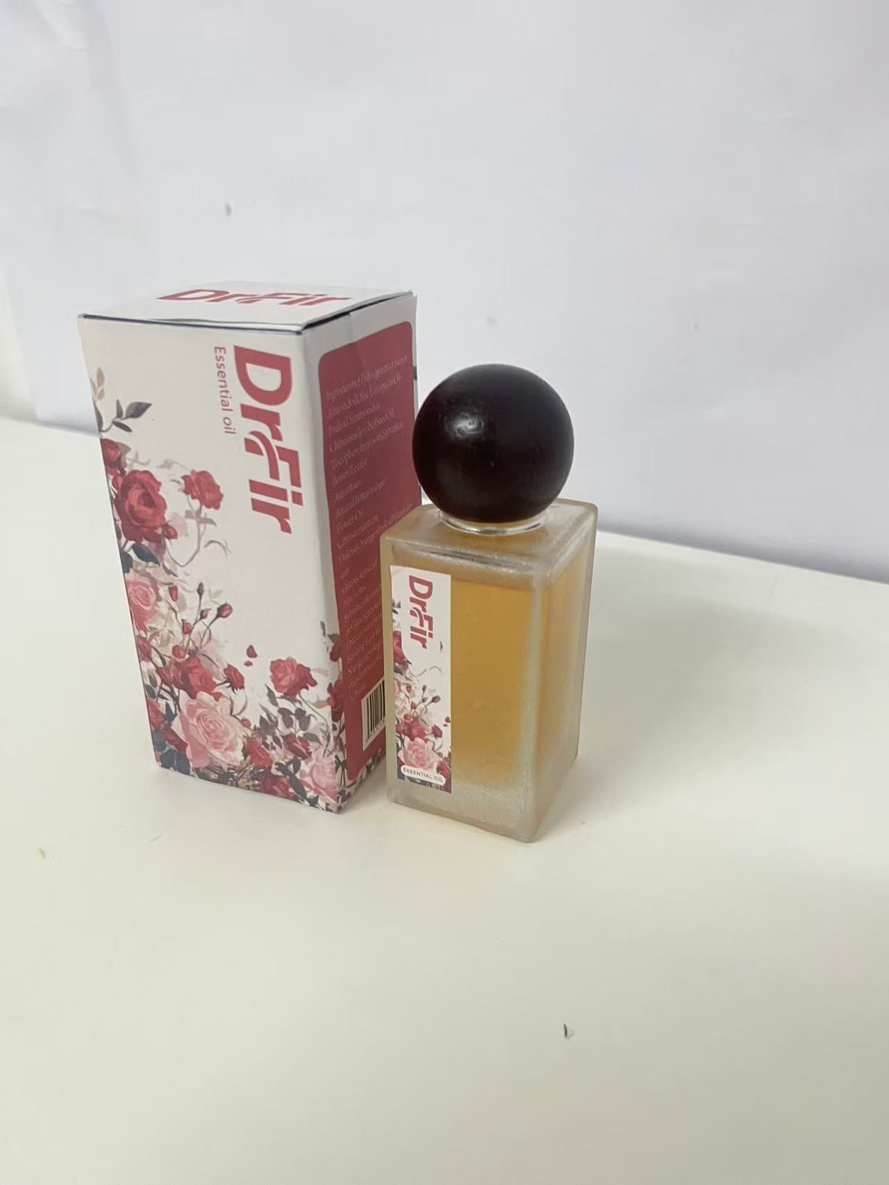 DrFir Natural Plant Essential Oil, Rose-Scented Plant Extract Aromatherapy Oil, Multi-Scenario Applicable Exquisite Fragrance Oil