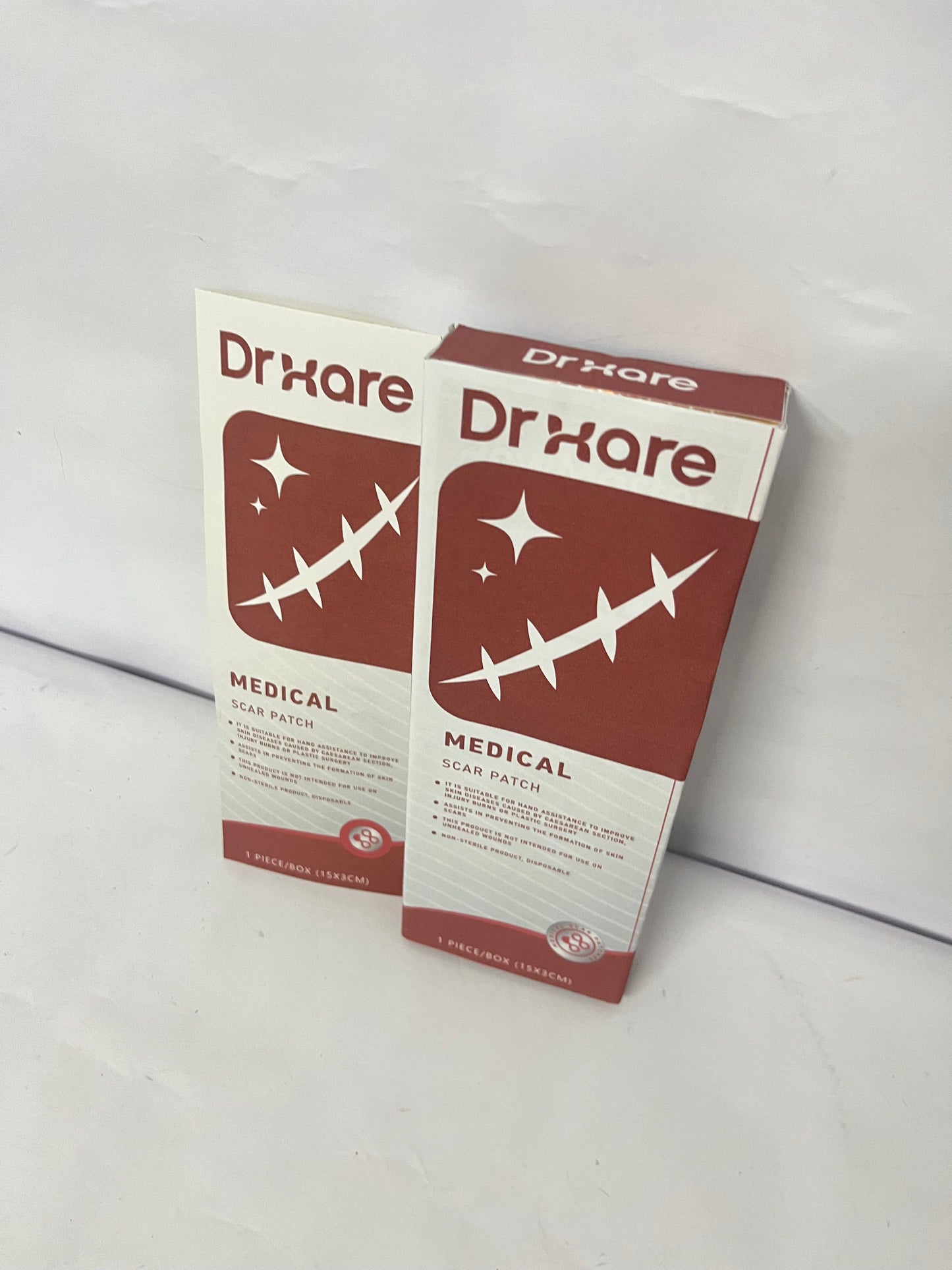 DrHare  Silicone Super Absorbent Wound Dressing - Large Absorbant Bandages with Adhesive Borders, FSA HSA Eligible, Wound Care Dressings for Bed Sores Leg Ulcers