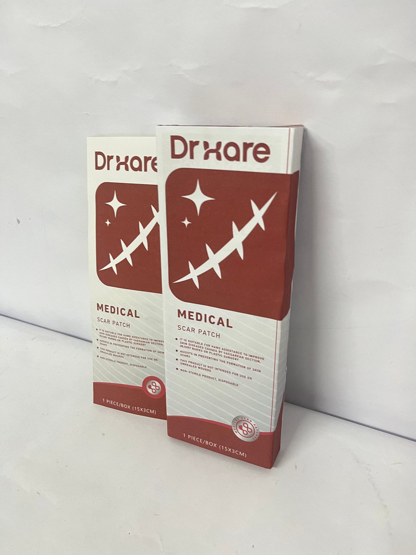DrHare  Silicone Super Absorbent Wound Dressing - Large Absorbant Bandages with Adhesive Borders, FSA HSA Eligible, Wound Care Dressings for Bed Sores Leg Ulcers
