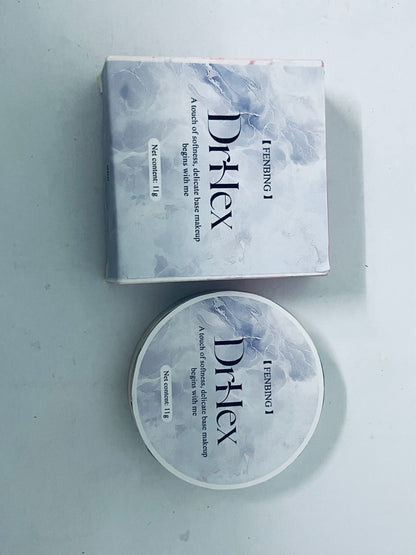 DrHex Hydrating Face Powder, Oil Control Face Pressed Powder, Long-lasting Flawless Setting Powder, Matte Waterproof Makeup for Oily Combination and Mature Skin