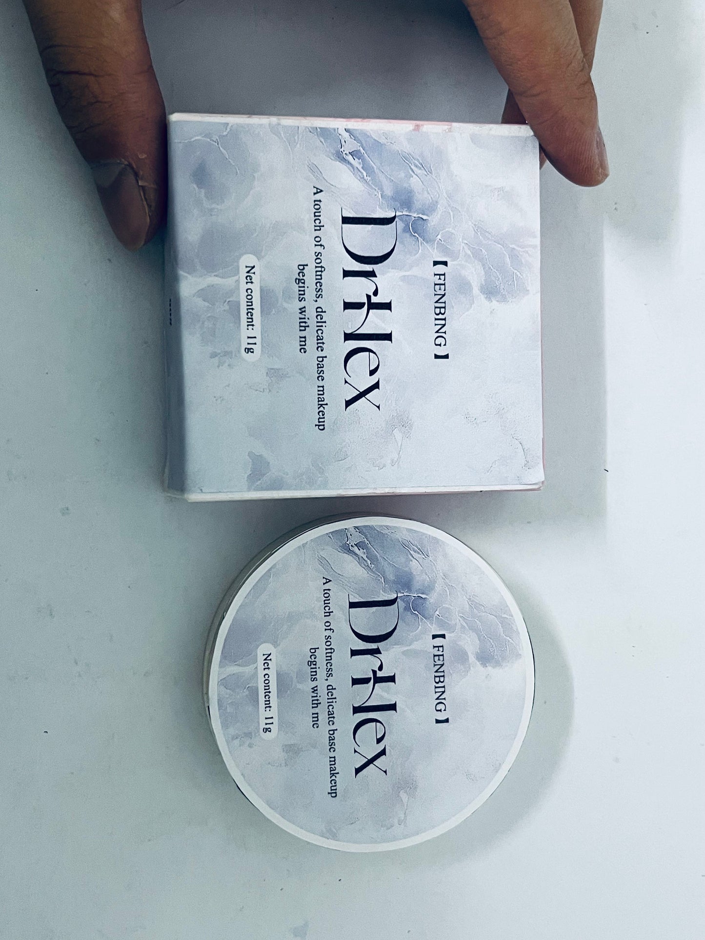 DrHex Hydrating Face Powder, Oil Control Face Pressed Powder, Long-lasting Flawless Setting Powder, Matte Waterproof Makeup for Oily Combination and Mature Skin