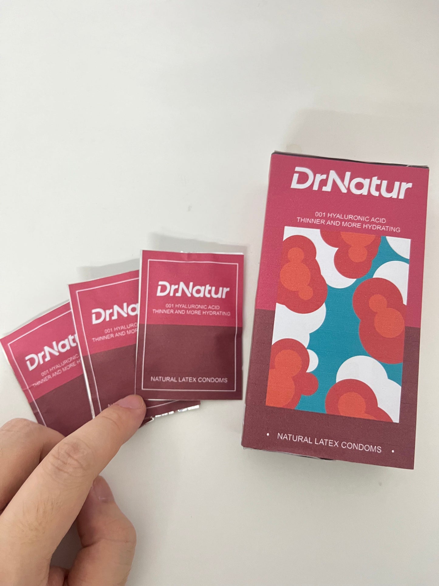 DrNatur 001 Hyaluronic Acid Ultra-Thin Hydrating Condoms