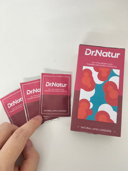 DrNatur 001 Hyaluronic Acid Ultra-Thin Hydrating Condoms