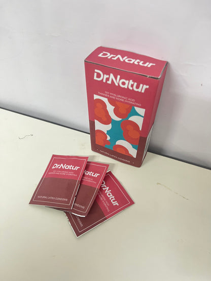 DrNatur 001 Hyaluronic Acid Ultra-Thin Hydrating Condoms