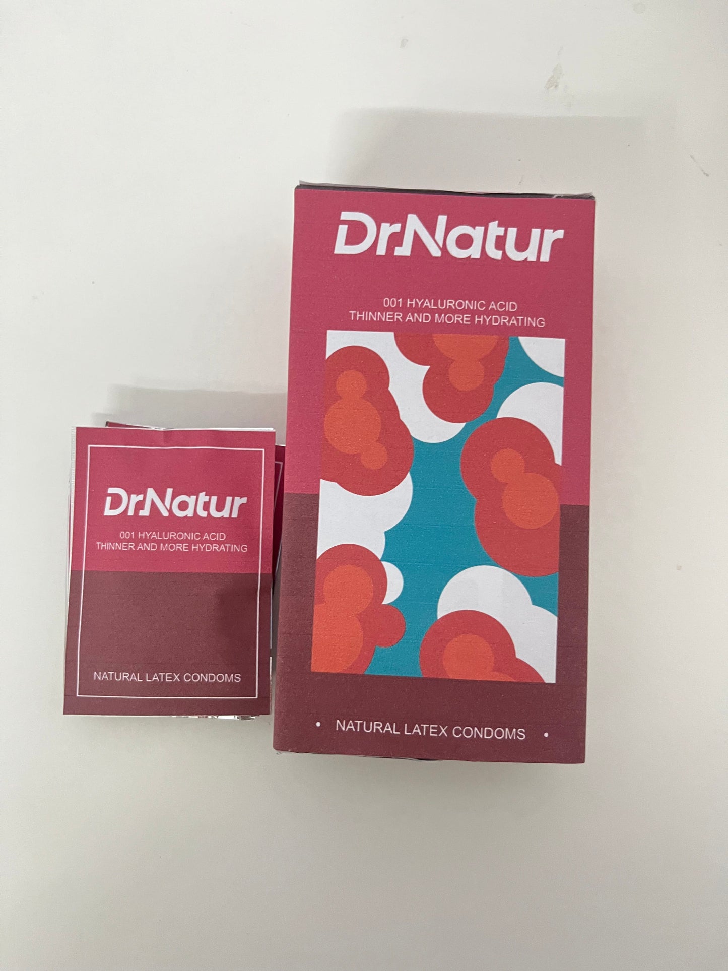 DrNatur 001 Hyaluronic Acid Ultra-Thin Hydrating Condoms