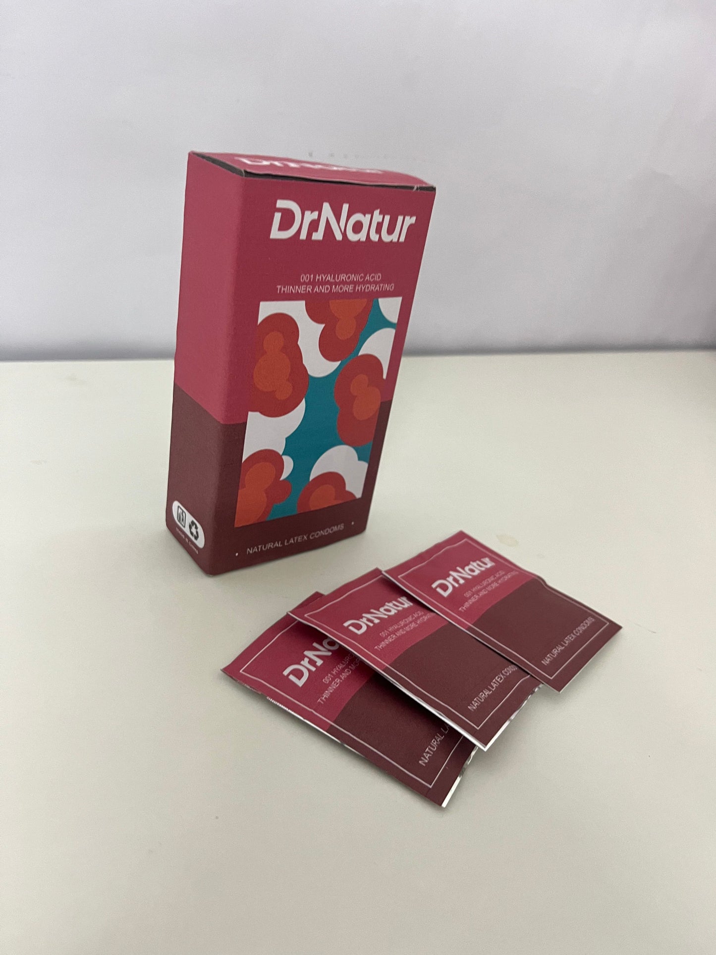 DrNatur 001 Hyaluronic Acid Ultra-Thin Hydrating Condoms