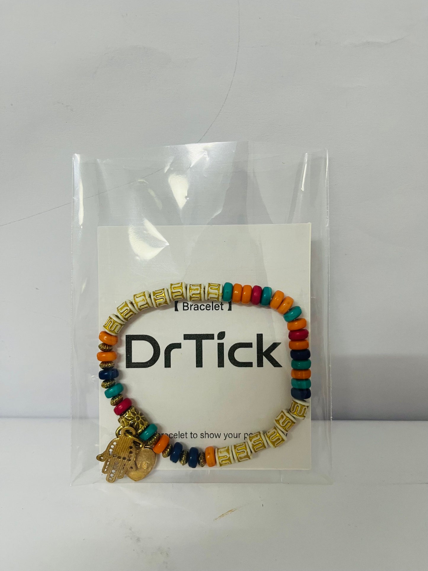 DrTick Gold Beaded Bracelets for Women Stack - Boho 14K Gold Plated Stretch Stackable Bracelets Set Pearl Colorful Seed Beads Trendy Dainty Jewelry Summer Beach Jewelry Gift