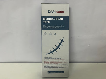 DrVolcano Medical Scar Tape 15cm×3cm Gentle Scar Reduction A Practical Item for Post-Op/Trauma Scar Care