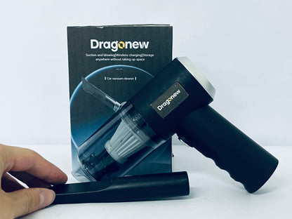 Dragonew Mini Dusts Buster Handheld Vacuum 120w Strong Suction Car Vacuum Cleaner Portable USB Rechargeable Vacuum Cleaner Mini Vacuum Electric Duster for Cars Home