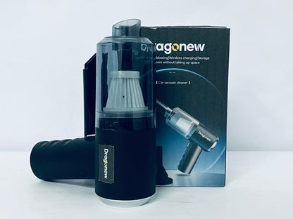 Dragonew Mini Dusts Buster Handheld Vacuum 120w Strong Suction Car Vacuum Cleaner Portable USB Rechargeable Vacuum Cleaner Mini Vacuum Electric Duster for Cars Home