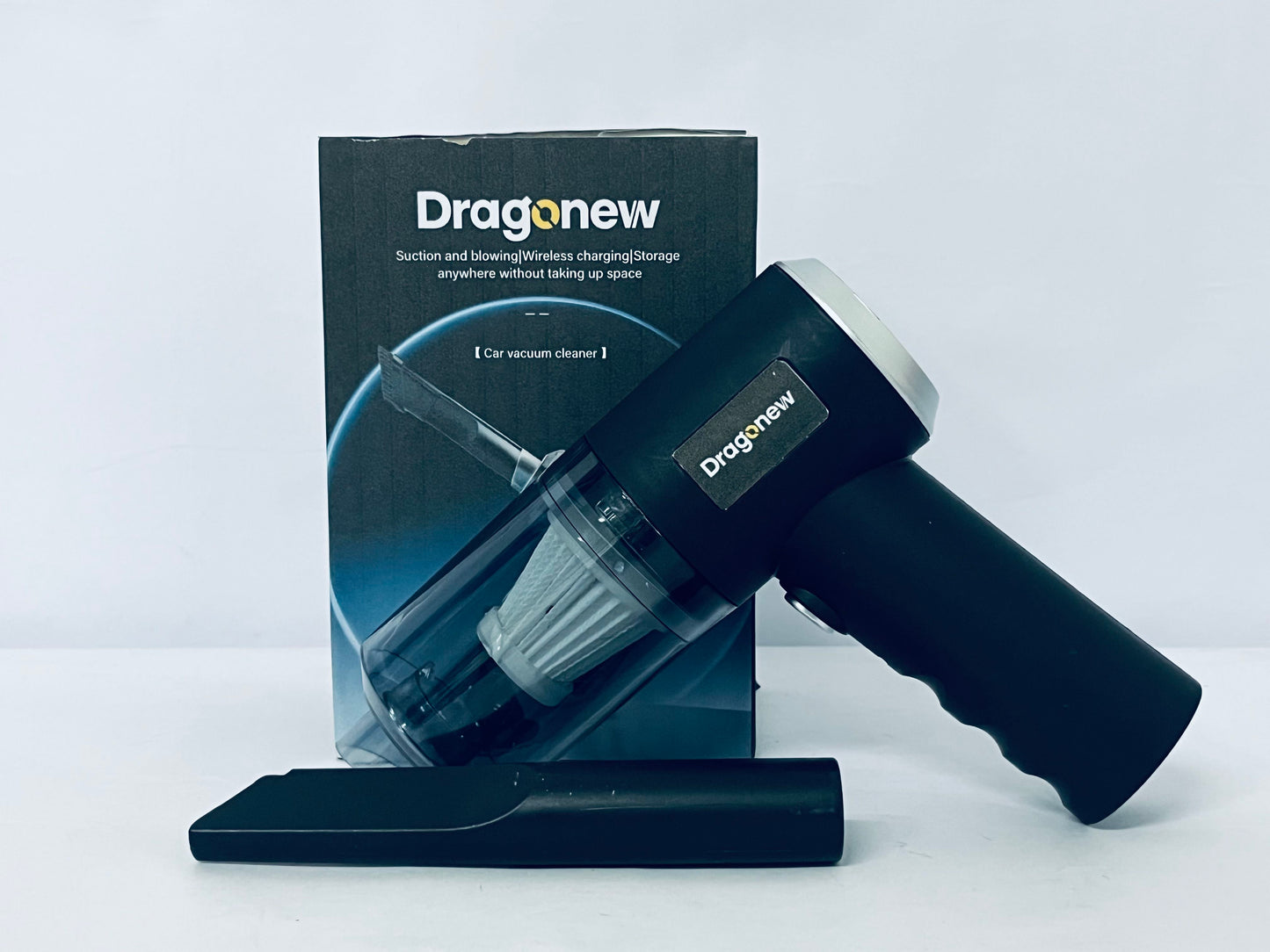 Dragonew Mini Dusts Buster Handheld Vacuum 120w Strong Suction Car Vacuum Cleaner Portable USB Rechargeable Vacuum Cleaner Mini Vacuum Electric Duster for Cars Home