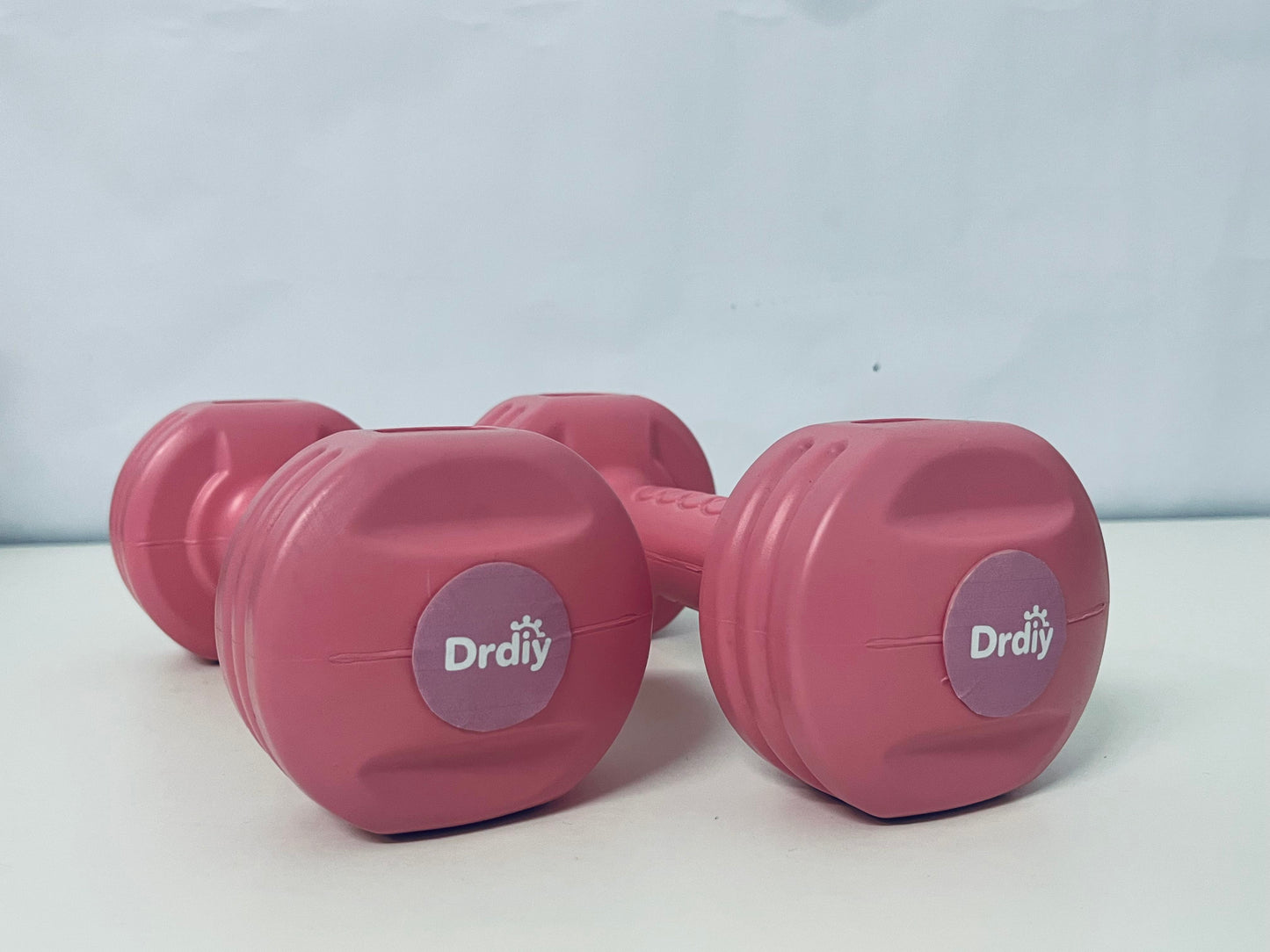 Drdiy 1KG Pink Dumbbells Set - Home Body-Building Apparatus