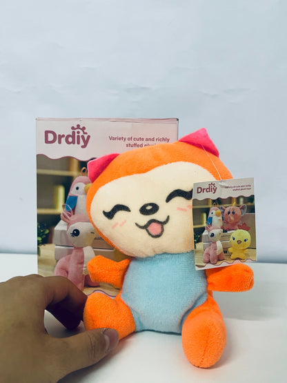 Drdiy Cute Animal Series Stuffed Toy - Winking Fox Plush (20cm, 150g)