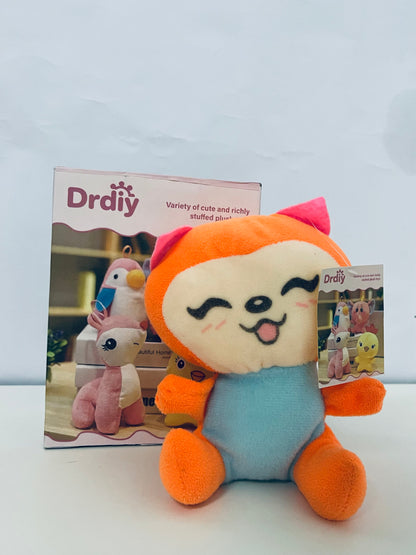 Drdiy Cute Animal Series Stuffed Toy - Winking Fox Plush (20cm, 150g)