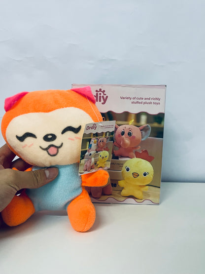 Drdiy Cute Animal Series Stuffed Toy - Winking Fox Plush (20cm, 150g)
