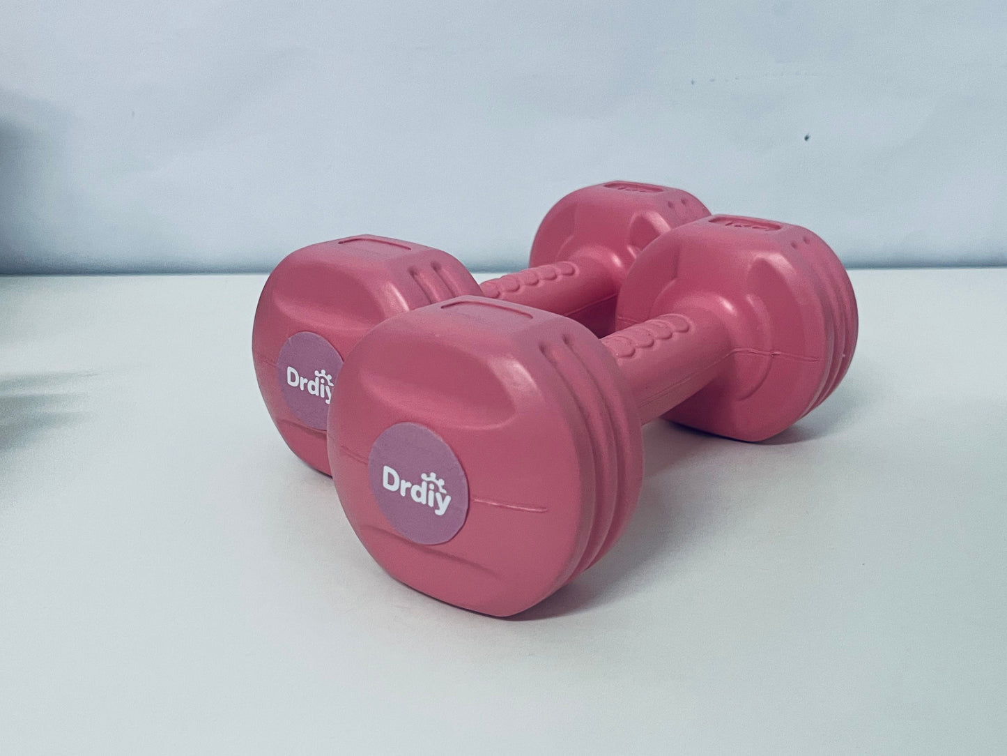 Drdiy 1KG Pink Dumbbells Set - Home Body-Building Apparatus
