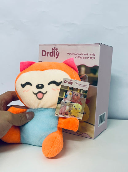 Drdiy Cute Animal Series Stuffed Toy - Winking Fox Plush (20cm, 150g)