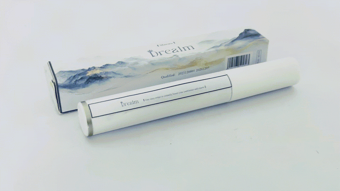 Drealm Limitless Lash Mascara | Lightweight, Nourishing, Lengthening, Lifting|Smudge-Resistant | Non-Toxic, Cruelty-Free, Ophthalmologist-Tested, Safe For Sensitive Eyes (Soft Black)