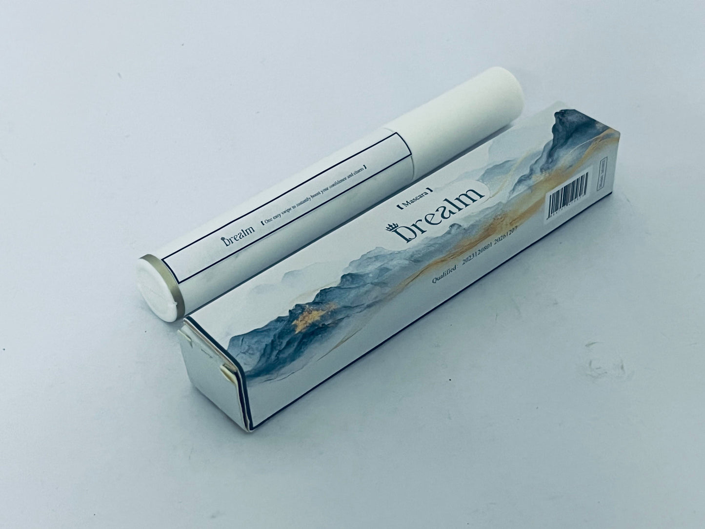 Drealm Limitless Lash Mascara | Lightweight, Nourishing, Lengthening, Lifting|Smudge-Resistant | Non-Toxic, Cruelty-Free, Ophthalmologist-Tested, Safe For Sensitive Eyes (Soft Black)