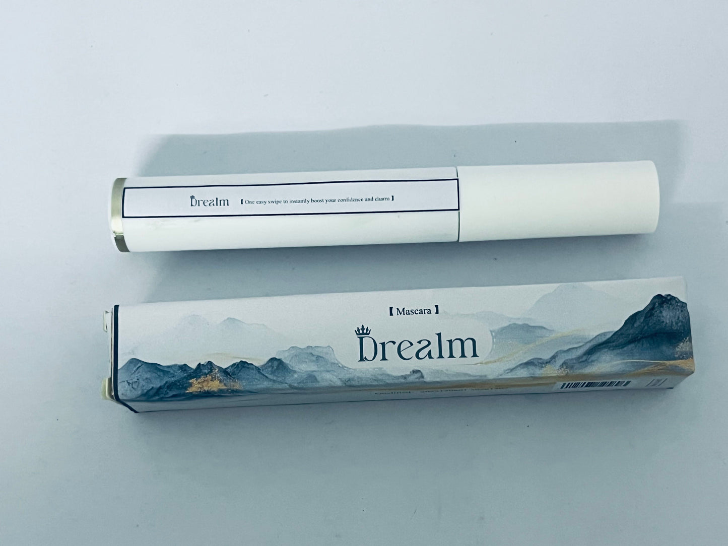 Drealm Limitless Lash Mascara | Lightweight, Nourishing, Lengthening, Lifting|Smudge-Resistant | Non-Toxic, Cruelty-Free, Ophthalmologist-Tested, Safe For Sensitive Eyes (Soft Black)