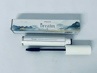 Drealm Limitless Lash Mascara | Lightweight, Nourishing, Lengthening, Lifting|Smudge-Resistant | Non-Toxic, Cruelty-Free, Ophthalmologist-Tested, Safe For Sensitive Eyes (Soft Black)