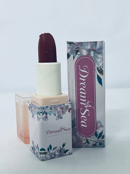 DreamSea Color Sensational Lipstick, Lip Makeup, Cream Finish, Hydrating Lipstick, Plum Lip Color