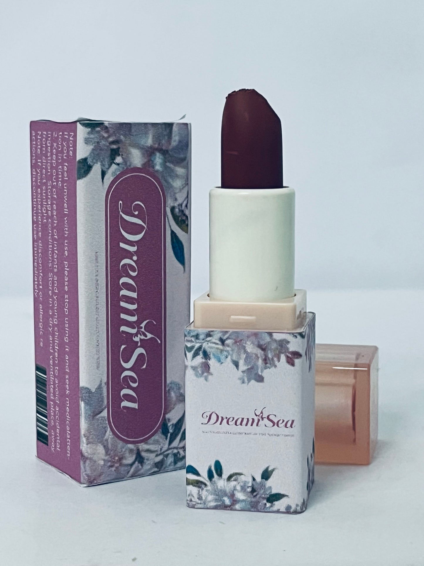 DreamSea Color Sensational Lipstick, Lip Makeup, Cream Finish, Hydrating Lipstick, Plum Lip Color