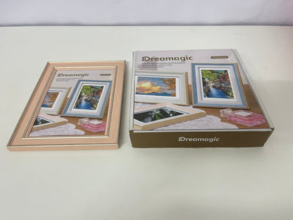 Dreamagic Picture Frame - Dimmable Light & Shadow Effects for Artistic Home Decor