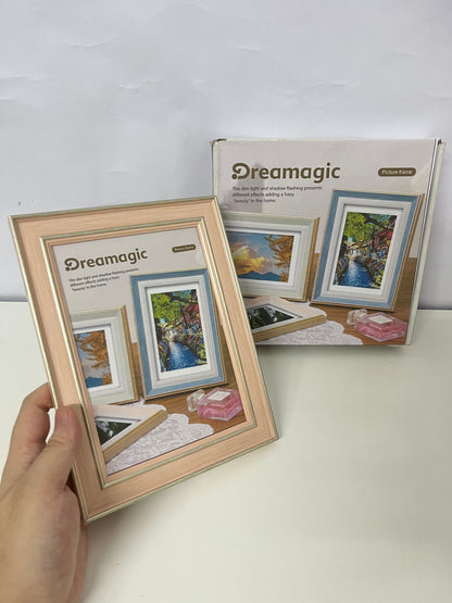 Dreamagic Picture Frame - Dimmable Light & Shadow Effects for Artistic Home Decor