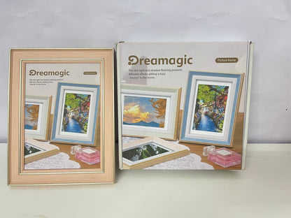 Dreamagic Picture Frame - Dimmable Light & Shadow Effects for Artistic Home Decor
