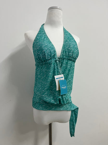 Dreamode Women's Tummy Control Tankini Top V Neck Top