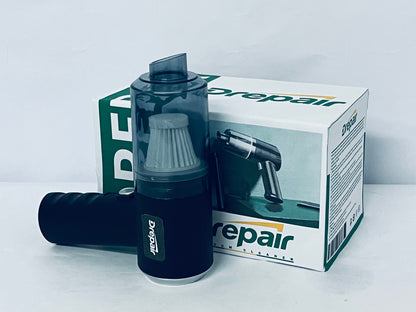 Drepair Car Vacuum Portable Cordless, 15000PA Powerful Suction, High Power, Mini Portable Vacuum for Car, Handheld Small Vacuum Cleaner & Air Duster for Home, Office, Desk,PC, Keyboard Cleaning