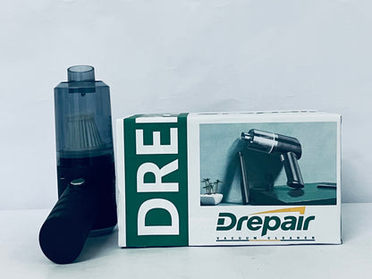 Drepair Car Vacuum Portable Cordless, 15000PA Powerful Suction, High Power, Mini Portable Vacuum for Car, Handheld Small Vacuum Cleaner & Air Duster for Home, Office, Desk,PC, Keyboard Cleaning