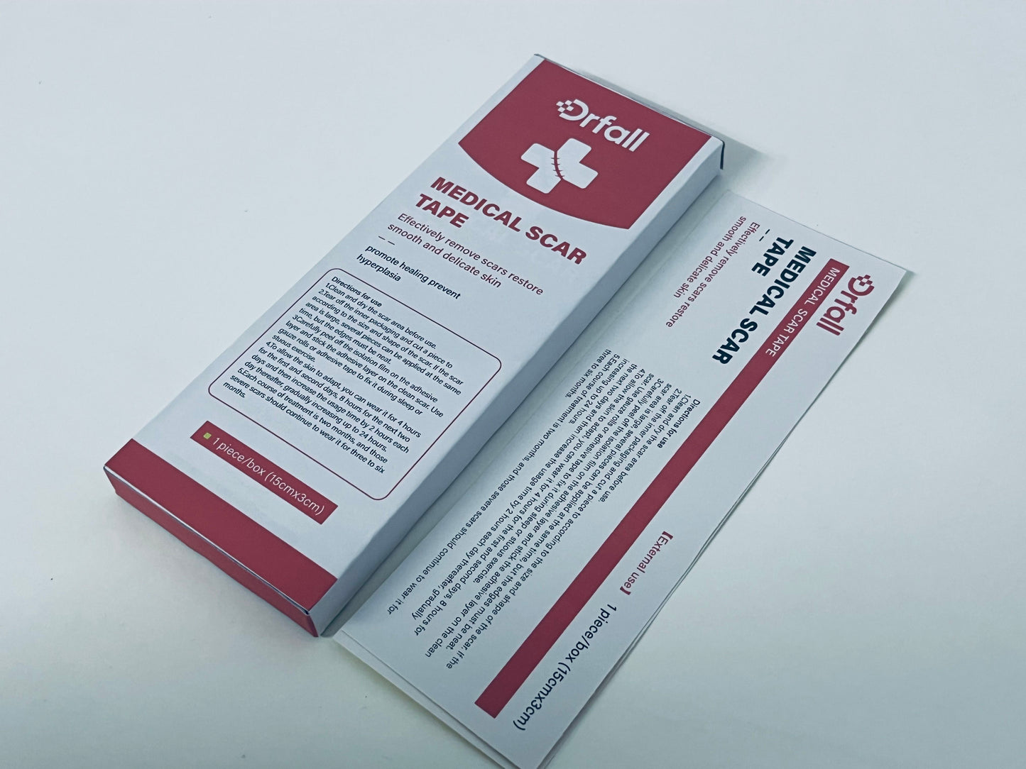 Drfall Medical Scar Tape - Effectively Remove Scars and Restore Smooth and Delicate Skin