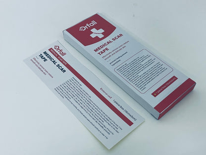 Drfall Medical Scar Tape - Effectively Remove Scars and Restore Smooth and Delicate Skin