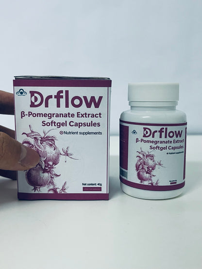 Drflow β-Pomegranate Extract Softgel Capsules