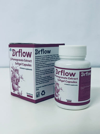 Drflow β-Pomegranate Extract Softgel Capsules